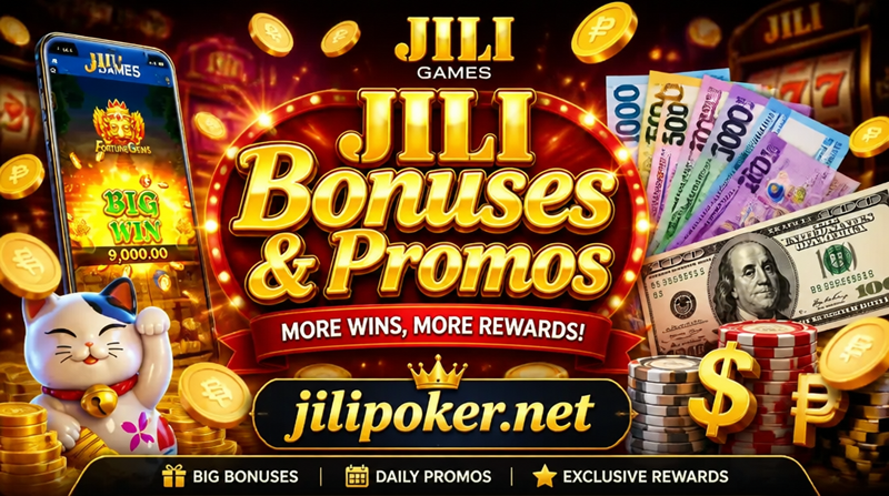 JILI Bonuses Promos PHP USD Gold Coins